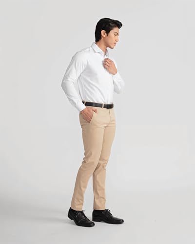 Image of ERAZOR Slim Fit Full Sleeve Shirt for Men (Premium Giza Cotton Satin)