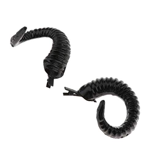 Pinces à cheveux simulation evil au design audacieux pour soirée x2