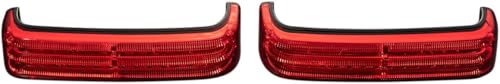 Custom Dynamics PB-SBSEQ-HD-BR Probeam Sequential LED Saddlebag Light - Gloss Black With Red Lens