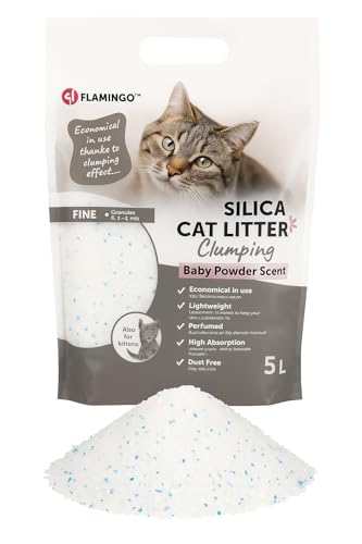 Cama para Gatos de Silicona Fina agglomerante en Polvo para Beber, 5 l