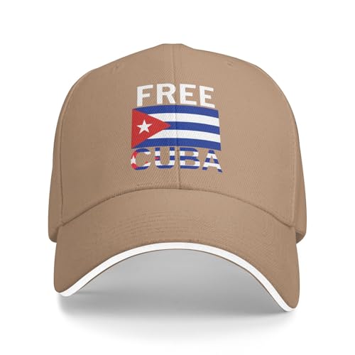Gorra béisbol Cuba Libre Free Cuba 2026 Natural miniatura 1