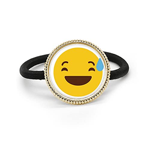 Corbata de pelo de metal con diseño de chat online para recogidos originales