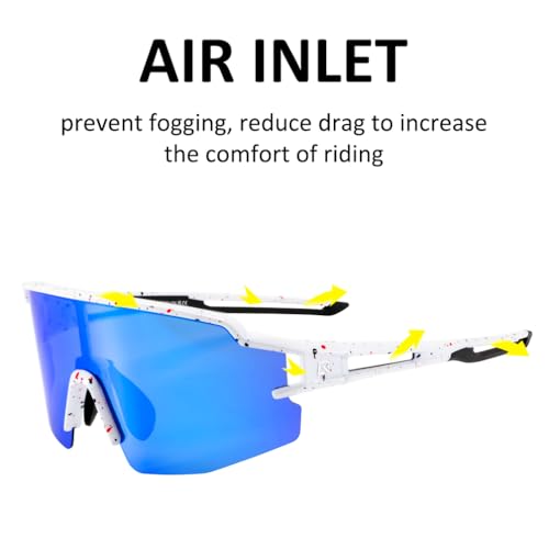 Image of ROCKBROS Polarized Sunglasses for Men Women UV Protection Cycling Sunglasses Sport Glasses