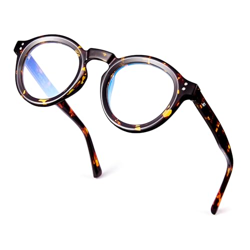 Image of Blue Light Blocking Glasses for Women Men, Square Thick Frame Anti Eyestrain & UV Glare JF6218