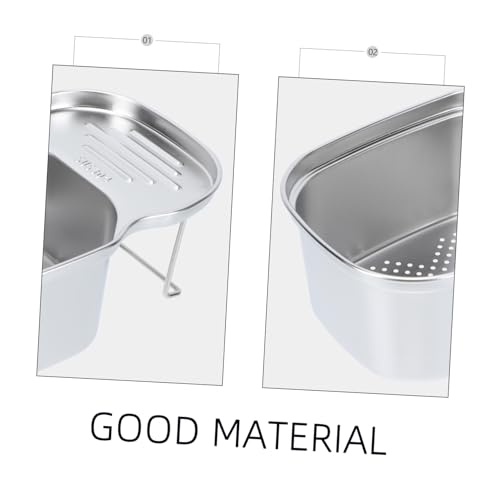 Colador de malla para fregadero de acero inoxidable miniatura 3