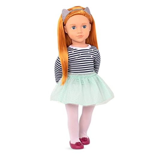 Our Generation BD31104 Doll w/Top & Tutu Skirt, Arlee
