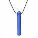 ARK's Krypto-Bite XXT Chewable Gem Necklace Chew Jewelry (Extra Extra Tough, Blue)