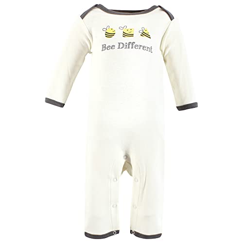 Image of Touched by Nature Baby-Girls Organic Cotton Coveralls