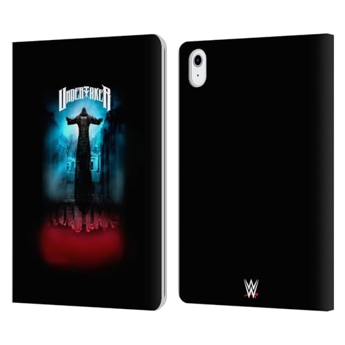 Étui portefeuille en cuir WWE Undertaker pour Apple iPad Air 11 pouces 2020 a 2025 Head Case Designs