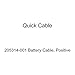 Quick Cable 205314-001 Battery Cable, Positive