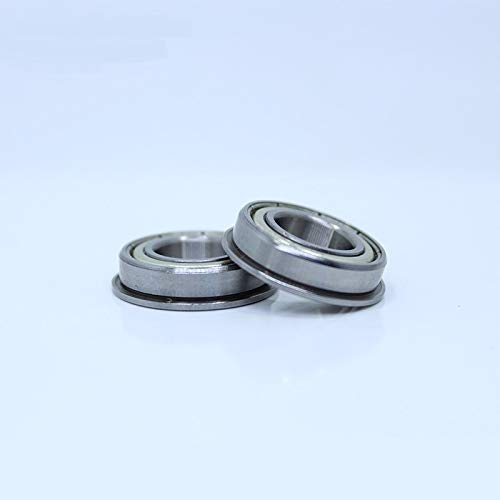 TMP1105 Flange Ball Bearings F6800zz F6801zz Flanged Ball Bearing F6001zz F63800zz Deep Groove Ball Bearing ABEC-1 Double Shielded Inch Ball Bearings 10PCS (Inner Diameter : F63800ZZ A5 10PCS)