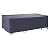 F&J Outdoors Heavy Duty Waterproof Anti-UV Rip-stop Fabric Extra Large Patio Furniture Covers, Grey, 140"x86"x30.5"