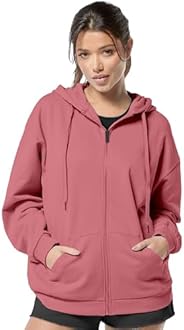 FUNKY MONKEY - Women's Cute Hoodies Teen Girl Winter Jacket Sweatshirts Casual Drawstring Clothes Zip Up Hoodie with Pocket