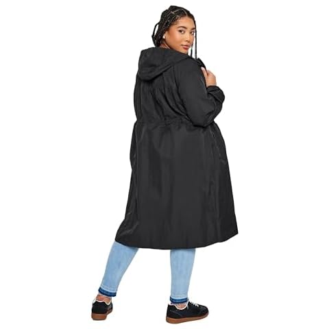 Yours Curve Lightweight Longline Parka Jacket Cover