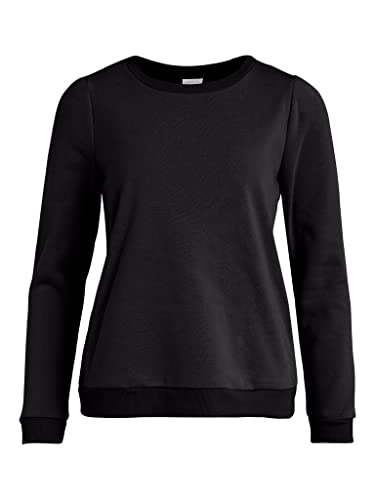 Vila Damen Sweatshirt Rustie schwarz S