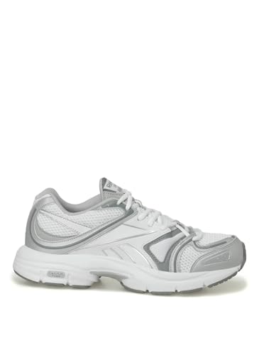 Reebok Unisex's RBK Premier Road Plus Vi Sneaker, White Grey 1 Silver Metallic, 42 EU