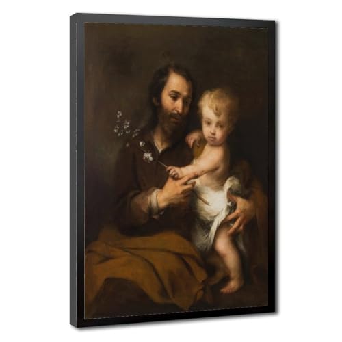 Impression sur toile de Saint Joseph pour décoration murale de salon