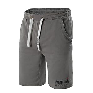 Mount Swiss Shorts Herren Kurze Hose Sporthose Boxer aus 100% Baumwolle Übergröße bis 8XL
