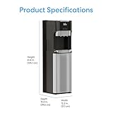Bottom Loading Water Cooler Water Dispenser – Essential Series - 3 Temperature Settings - Hot, Cold & Cool Water - UL/Energy Star Approved - Image 9