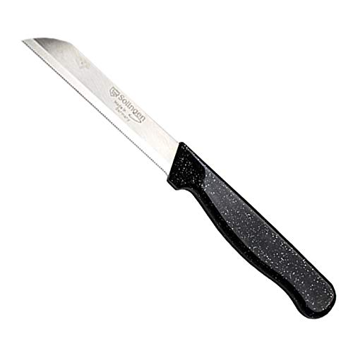 Solingen Allzweckmesser Obstmesser Schälmesser Meyve Bicagi Schwarz Flitzer 100 Stück - Sehr scharf