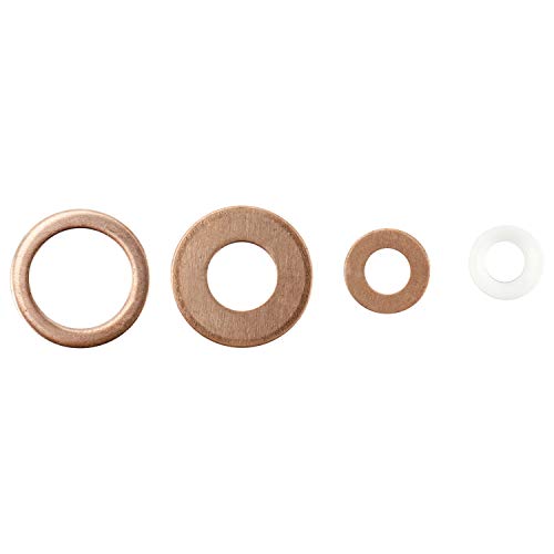 8Milelake 1000Psi Diesel Direct & Indirect Engine Compression Pressure Tester Gauge Test Tool Kit #TOP6