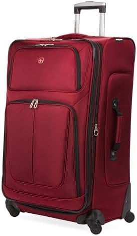 SWISSGEAR Sion Softside Expandable Spinner Luggage Durable Lightw...