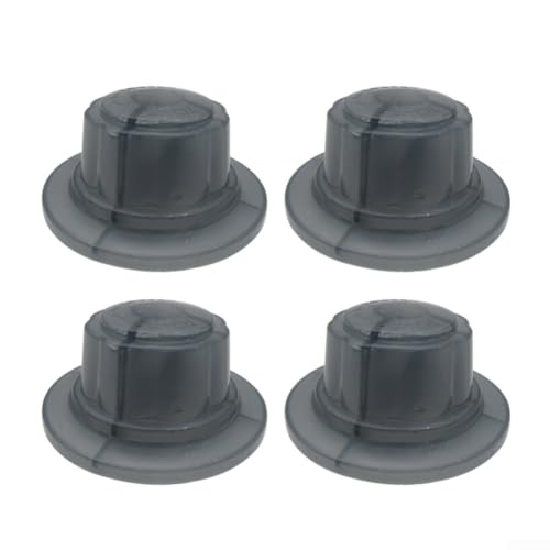 4 piezas de accesorios de ventilador eléctrico, tuerca de fijación de plástico de rosca inversa de 50 x 22 mm, diámetro interior de 8 mm, para varios modelos para ventilador de mesa, ventilador de