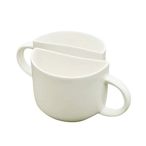 3d coffee mugs online 3D Kissing Cat Couple Ceramic Mug Set main image 1