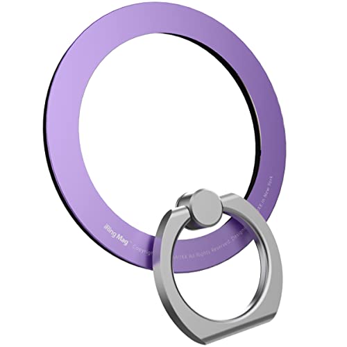 AAUXX iRing Mag �A�C�����O �}�O MagSafe�Ή� �X�}�z�����O ���K�i ���K�㗝�X �}�O�l�b�g�� �z�[���h �����O ���^ ���C�����X�[�d�Ή� ���͋z�� �l�I�W������ iPhone 15 14 13 12 Series (�o�C�I���b�g)