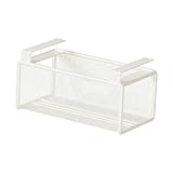 Baoblaze Küchenpapierhalter Papiertuchhalter Platz sparsamer Rollhandtuchkabinett für Kühlschrankgeschäft Gewerbebrauch hängen, Weiße Horizontale