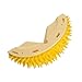 Rushbom Cat Self Groomer, Dog Cat Corner Groomer Durian Shape, Grooming Massage Brush Self Adhesive Wall Corner Scratcher Comb, ABS PVC Catnip Container Bright Color Cat Corner Scratcher