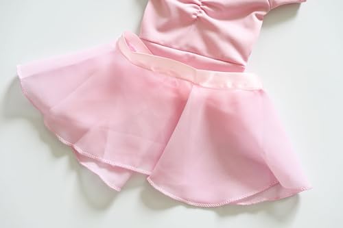 DUORUIMI Doll Clothes Dress Ballet Outfit Pink Lace for American Girl Doll 18 inch - Image 4