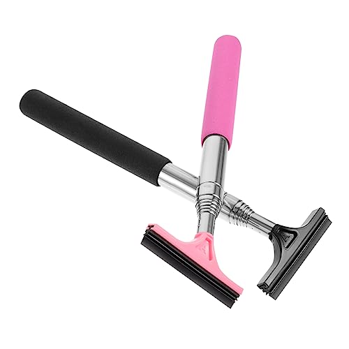 OUNONA 2pcs Retractable Car Mirror Squeegee Wipers Convenient Windshield Cleaner Tool for Rearview Mirror Efficient Cleaning for Raindrops and for Car