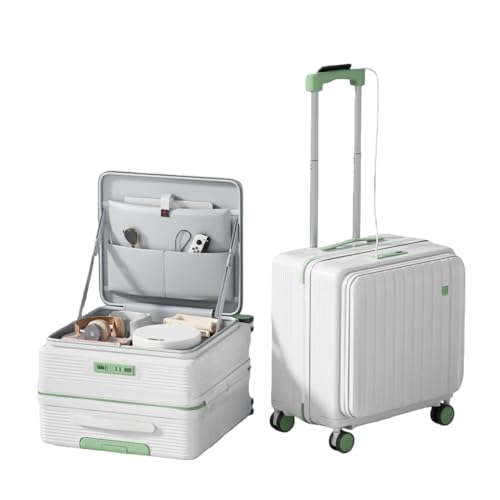 [Damika] �t�����g�I�[�v�� �L�����[�P�[�X �X�[�c�P�[�X ���^ �O�J�� �@���������� �y�� 1��2�� 2��3�� 3��4�� �ϏՌ� �É� 360 �x��] ��e�� USB �|�[�g�t�� �L�����[�o�b�O ���s �r�W�l�X �o�� �ʊw�p (20�C���`�@��������