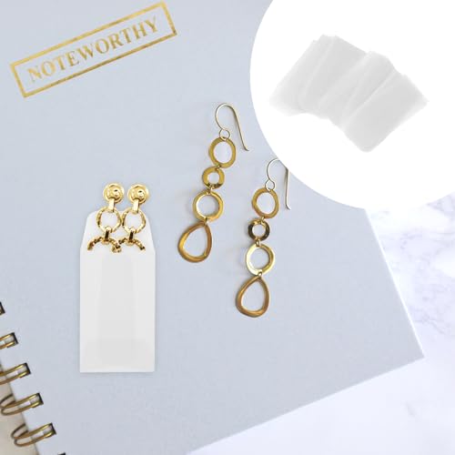 Sewroro 50pcs Jewelry Envelope Bag Mini Envelopes Small Pouches Mini Picture Envelopes Ring Ring Bags Stamps Envelope Packaging Pouch Jewelry Pouch - Image 2