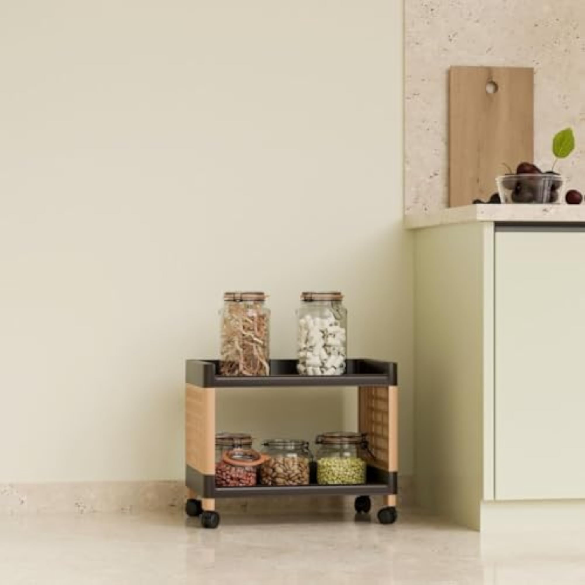 Plastic Multi-Purpose Trolley Storage Organizer