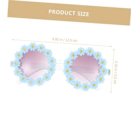 VALICLUD Unique Boy Girl's Sunglasses Flower Pattern Sun Glasses Party Dress Decor Accessories3