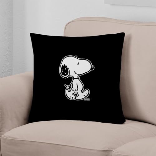Image of CafePress Peanuts Snoopy Everyday Pillow Square Pillow, Decorative Accent Pillow Woven