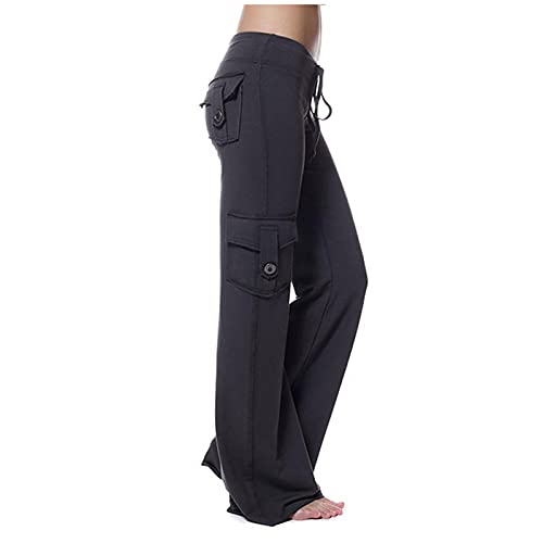 Camouflage imprimé Camo Pantalons Femmes Slim Pantalons de Loisirs à Lacets Legging Grossesse Cargo été Hiver imprimé Yoga Sport Militaire Grande Taille Slim Fluide Stretch Jogging Cover