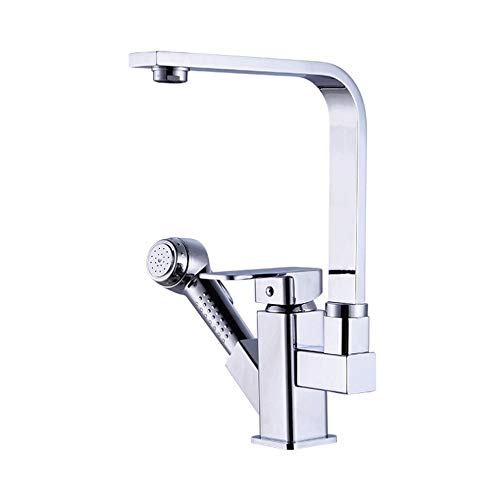 Robinet de lavabo extensible chaud et froid pour salle de bain domestique
