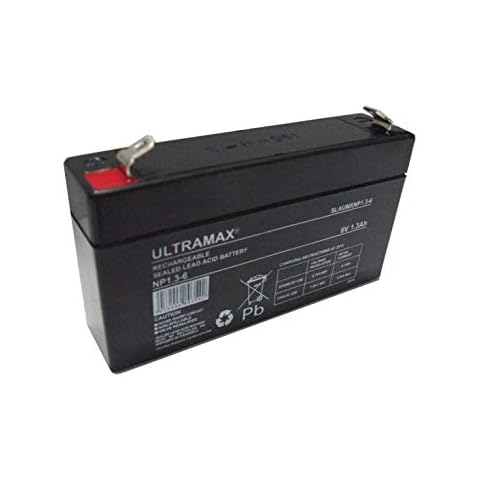 Response Alarms ULTRAMAX NP1.3-6 6v 1.3Ah Replacement Response Alarm Battery/SA Range Cover