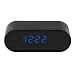 Spy Camera Clock Hidden Nanny cam 1080P with Night Vision/Motion Detection/Loop Recording, Phone APP & PC Software Remote Monitored Mini Smart cam for Home Security Monitoring