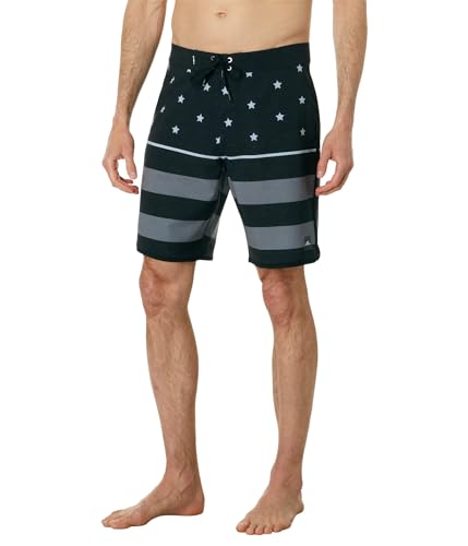 O'NEILL CLOTHING Men's Hyperfreak 19' Boardshorts, Black, Size 31