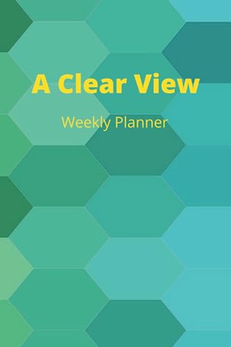 6x9 52-Page Weekly Planner, for Health, Fitness, Diet, Gym, Work, Events, Hobbies, etc!