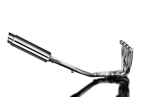 DELKEVIC フルエキゾースト マフラーシステム / 4-2 円形 サイレンサー:304 ステンレス鋼/パイプ:304 ステンレス鋼 ★ ZZR1400 ZX14R 2012-2023 COM30D3