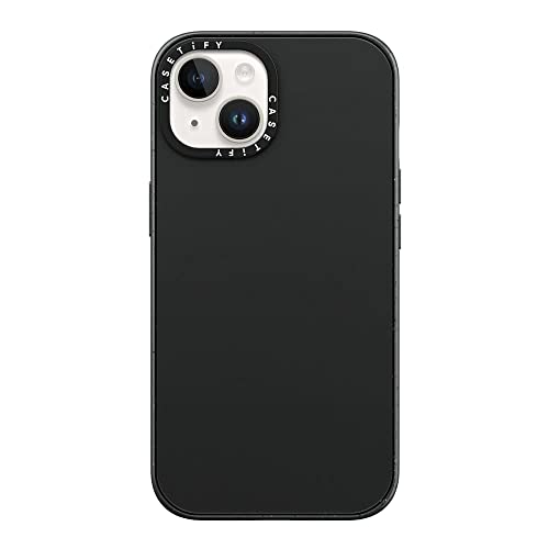 Casetify Impact Iphone 14 Case [4X Military Grade Drop Tested / 8.2Ft Drop Protection] - Matte Black #TOP1
