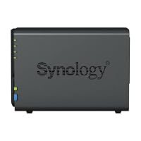 Synology DS223 2-Bay Diskstation NAS (Realtek RTD1619B Quad-Core 2GB Ram 1xRJ-45 1GbE LAN-Port) 2TB Bundle mit 2 x 1TB Seagate IronWolf NAS HDDs – Ansicht 3