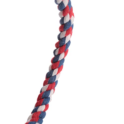 Aigou® Bird Rope Perch,Spiral Cotton Parrot Swing Climbing Standing Bird Toys With Bell (Small - 52 Inch) #TOP2