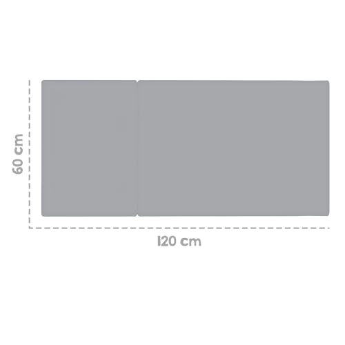 Miniatura 3 de Roba Colchón De Viaje Roba Style 60 X 120 Cm Para Bebés Y Niños - Colchón Plegable Para Cuna De Viaje Y Cuna De Bebé - Colchón Plegable Con Bolsa De Transporte - Gris Claro