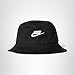Nike Apex Futura Washed Bucket Hat, Black/White, Large